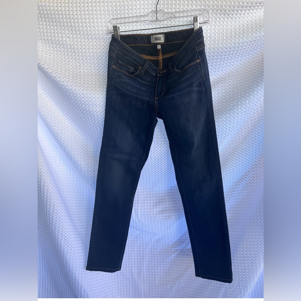 PAIGE Jeans Size 28 Skyline Skinny
Dark Wash Blue Mid Rise